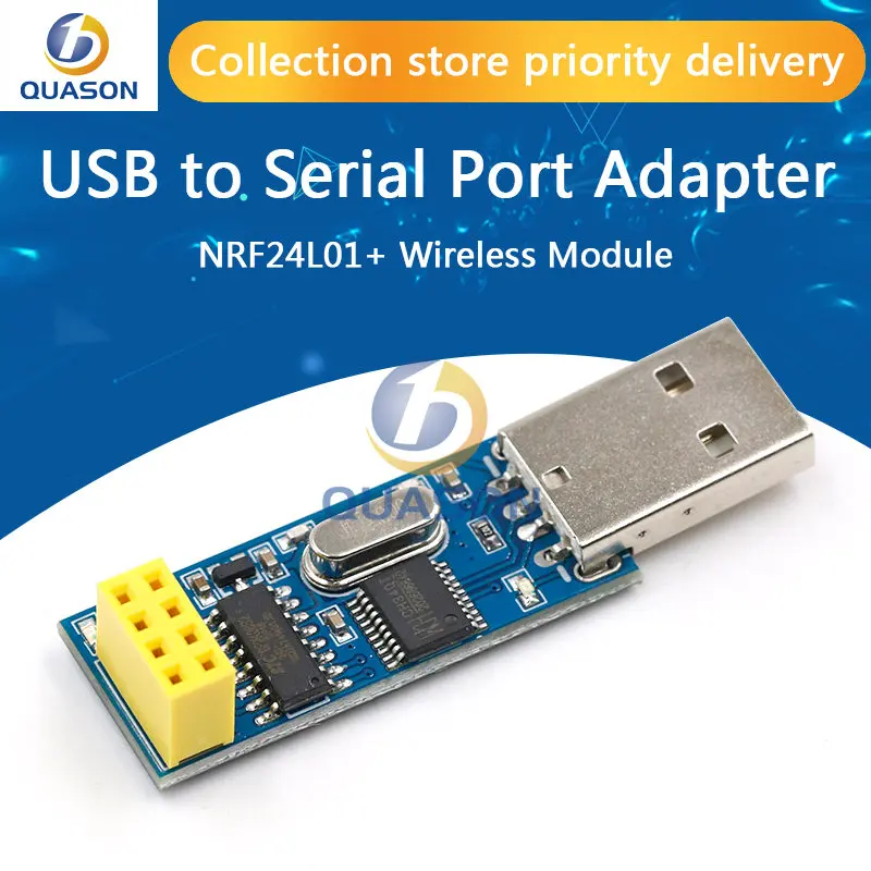 Новая плата адаптера CH340T с USB на последовательный порт + 2,4G NRF24L01 + беспроводной модуль для Arduino