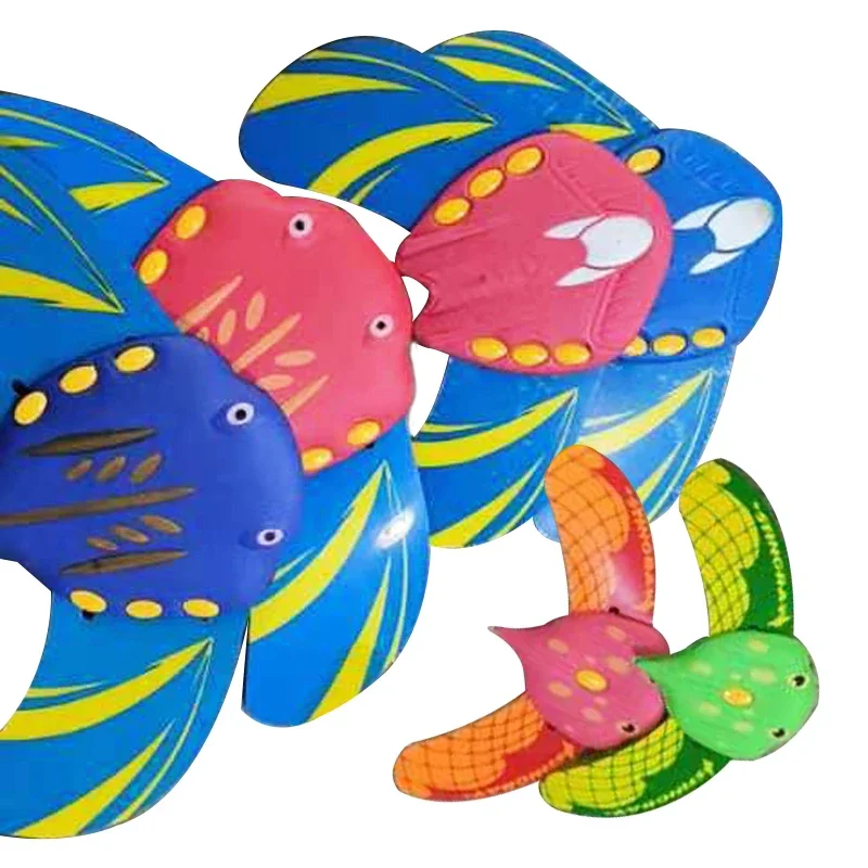 Swimming Toys Hydrodynamic Manta Rays Press Forward Children's Baby Beach Pool Water Splashing Play with Water Model Fish Toys