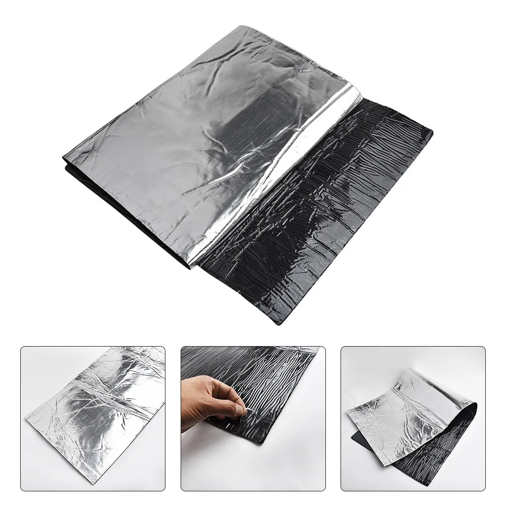 

Durable High Quality New Useful Heat Mat Sound Deadener Replacement Universal Car Hood Insulation Parts Accessory