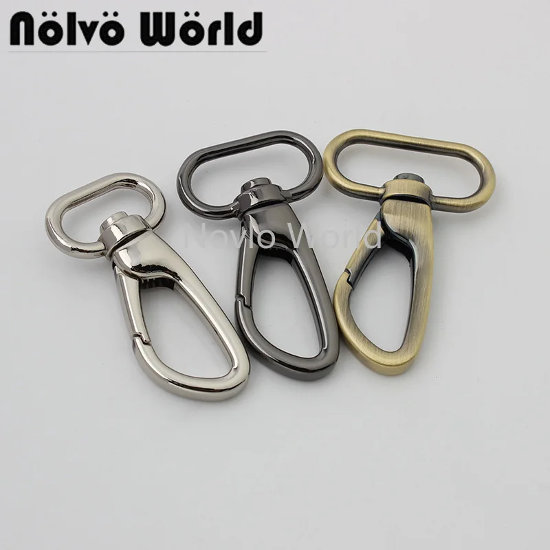 10-50pcs 5 colors 20mm 26mm 32mm 38mm durable trigger snap hook clasp clip,swivel dog leash hook purse adjusted