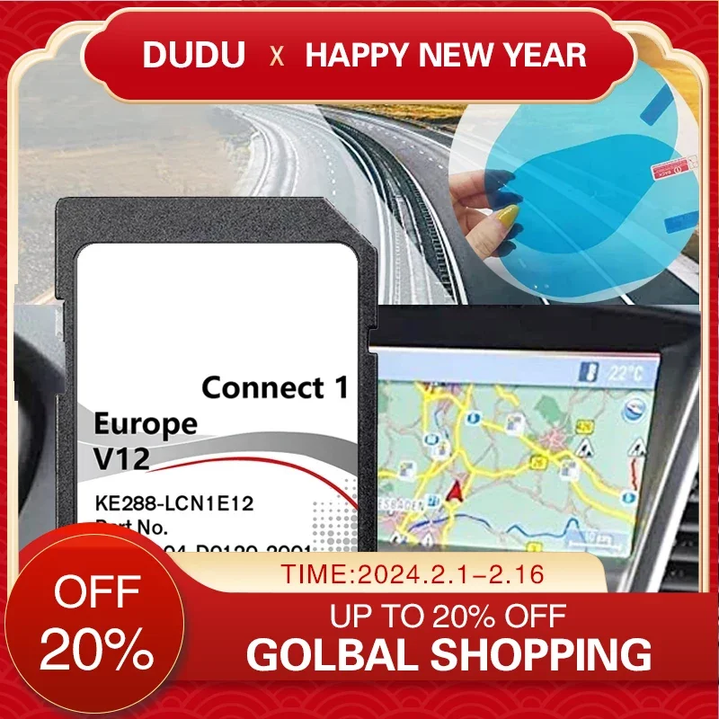 Originale Per Nissan Connect 1 V12 Aggiornamento Ultime Mappe 2022 Sat Nav Memory Sd Card Qashqai Juke Con Adesivi Reaview Antiappannamento