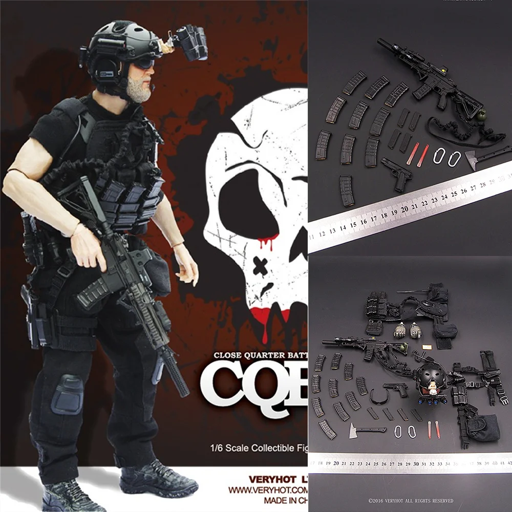 

In Stock VERYHOT VH1048 1/6 Scale Male Soldier NAVY SEAL - CQB NIGHT Clothes Set Model Accessory for 12 Inch Action Figure Body