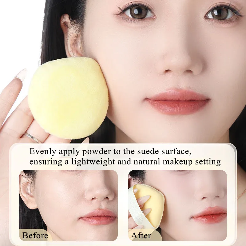 GUOXIAONIU 2PCS Double Sided Use Makeup Blender Puffs Loose Powder Foundation BB Cream Dry Wet Use Cosmetics Applicator Sponge 4