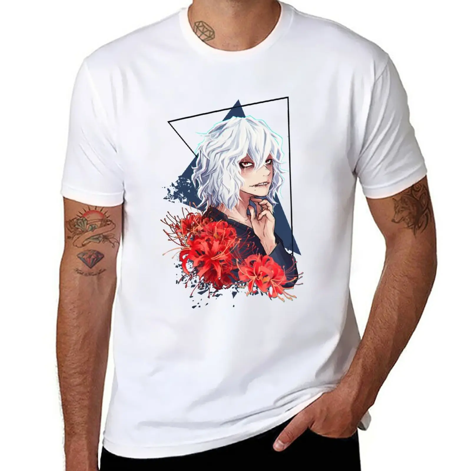 

Lycoris T-Shirt funnys summer tops tops quick drying designer t shirt men