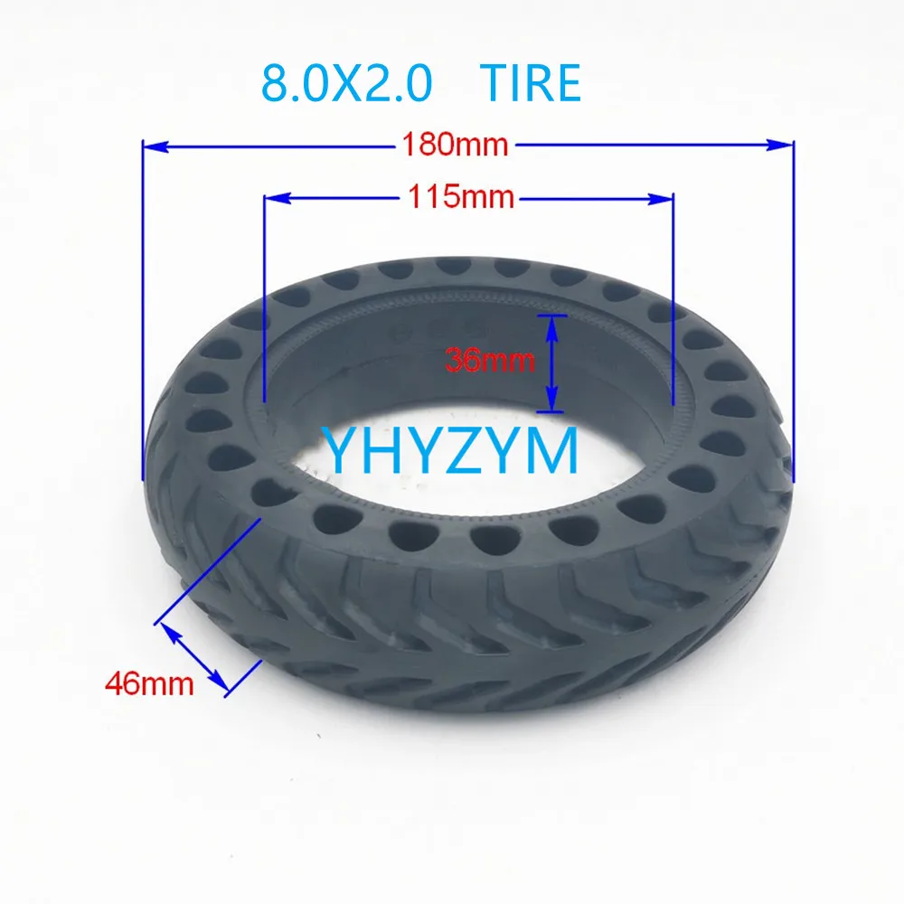 SXT Honeycomb tire 8.5 x 2.0 - Max Blinker - Enjoy the ride