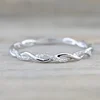 Ins Tide Adjustable Stainless Steel Rings For Women Simple Temperament Engagement Wedding Rings Fashion Jewelry 1