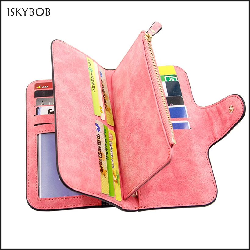 

Women Wallets Fashion Lady Wristlet Handbags Long Money Bag Zipper Coin Purse Cards ID Holder Clutch Woman Wallet Clutch Pocket