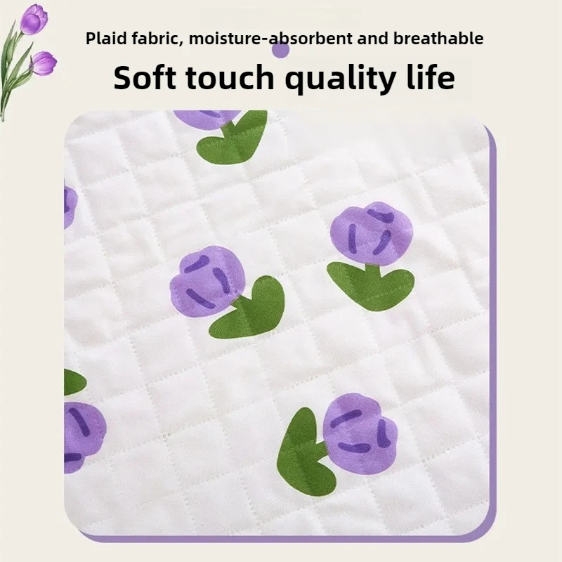 Extra-Large Waterproof Breathable Washable Bed Pad for Babies Kids Reusable Leakproof Mattress Protector for Overnight Use