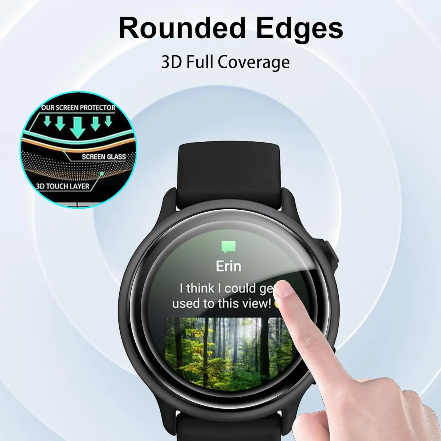 Full Coverage TPU Clear Film Screen Protector
