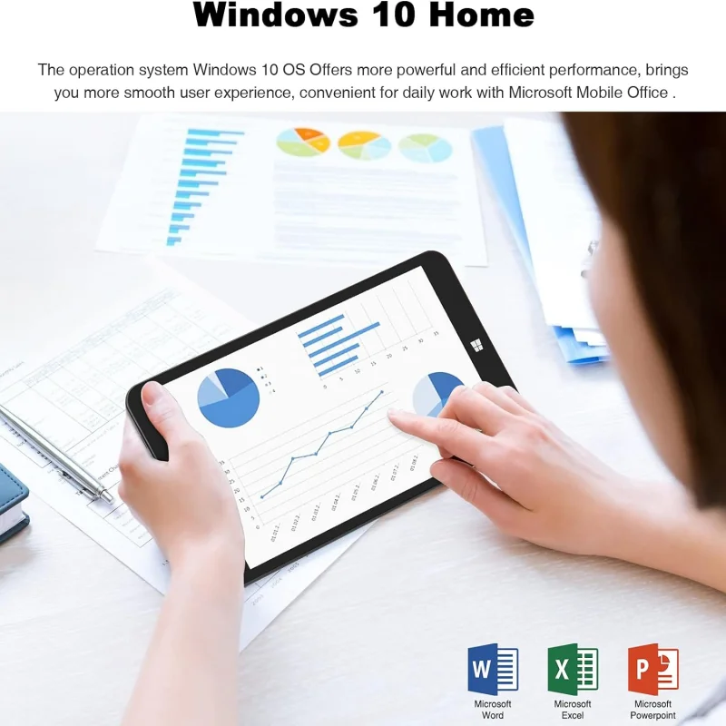 2GB RAM 32GB ROM 8 INCH Windows 10 Tablet Intel Z3735F Quad Core HD 1280 x 800 IPS Dual Camear WiFi Bluetooth 3