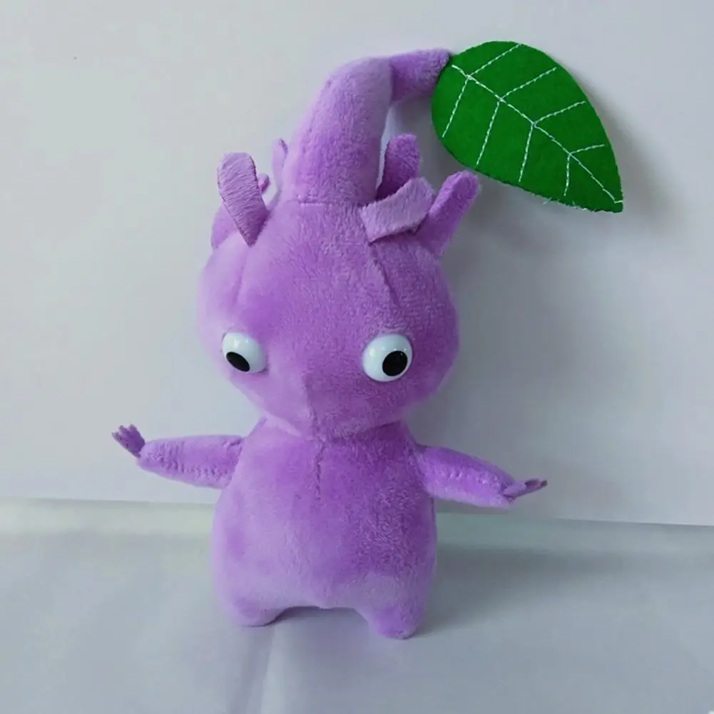 Фото Плюшевая кукла Pikmin, игрушки, листья, булочка, подгузник, мягкая плюшевая игрушка, красный, желтый, синий, Мультяшные Забавные куклы для детей, подарки, игрушки №2