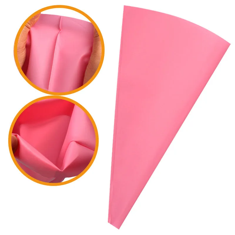 Reusable Silicone Pastry Bags for Cupcake Decorating and Baking