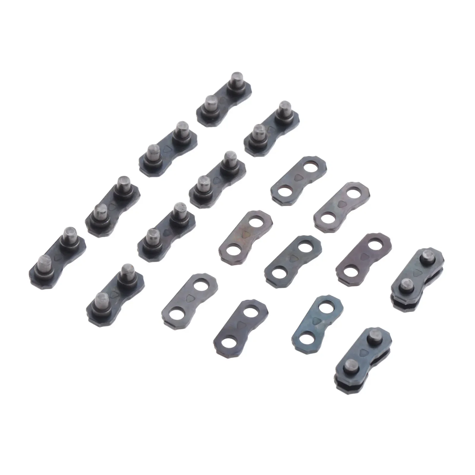 10 Sets 0.325'' Chainsaw Chain Joiner Link Repair Preset Straps For Joining 325 058 Chain Chainsaw Breaker Joiner Mending Kit