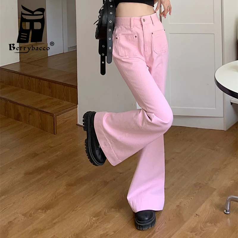 

Flare Pants High Waisted Jeans Women's Clothing Baggy Jeans Y2k Leg Width Pants Women's Cargo Trousers Korean Fashion 2022 Trend