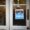 Open Business Signs Sign Door Board Hours Welcome Closed Pvc Office Clock Hanging Will Return Operation Sign Business 4
