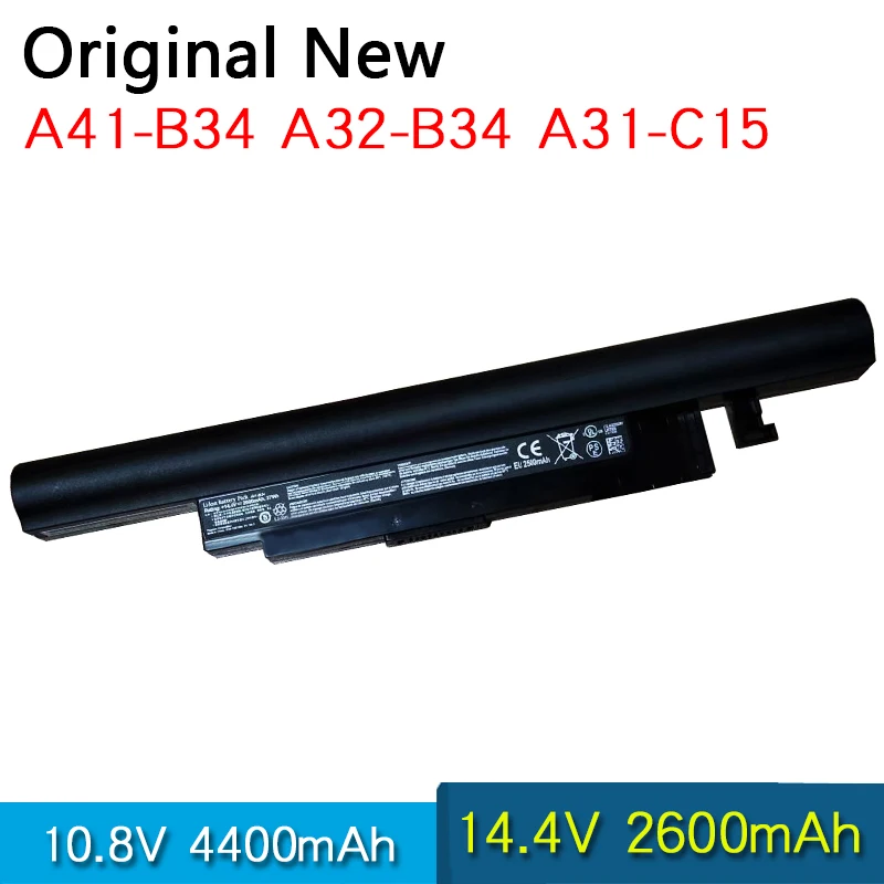 

NEW Original Battery A41-B34 A32-B34 A31-C15 For Haier S500 Medion S4209 S4211 S4216 S4611 k560 K56L K5 Tongfang Ruirui V550