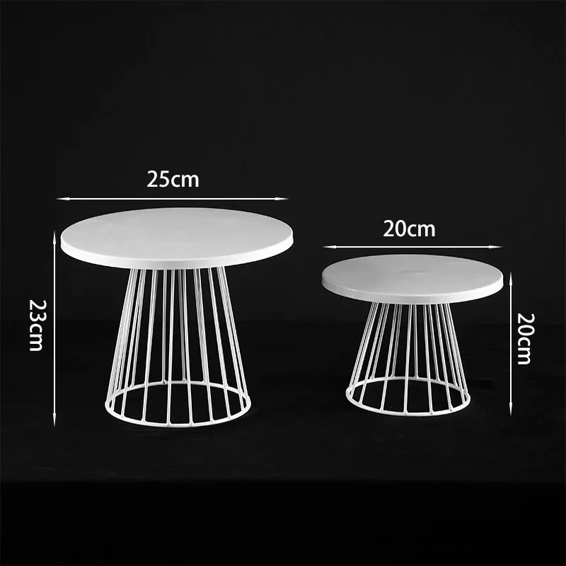 Description Picture 4 of itemCake Stand Home Party Dessert Table Display Rack Dessert Cake Tray Cold Meal Tea Break Table Afternoon Tea Center Rack Metal
