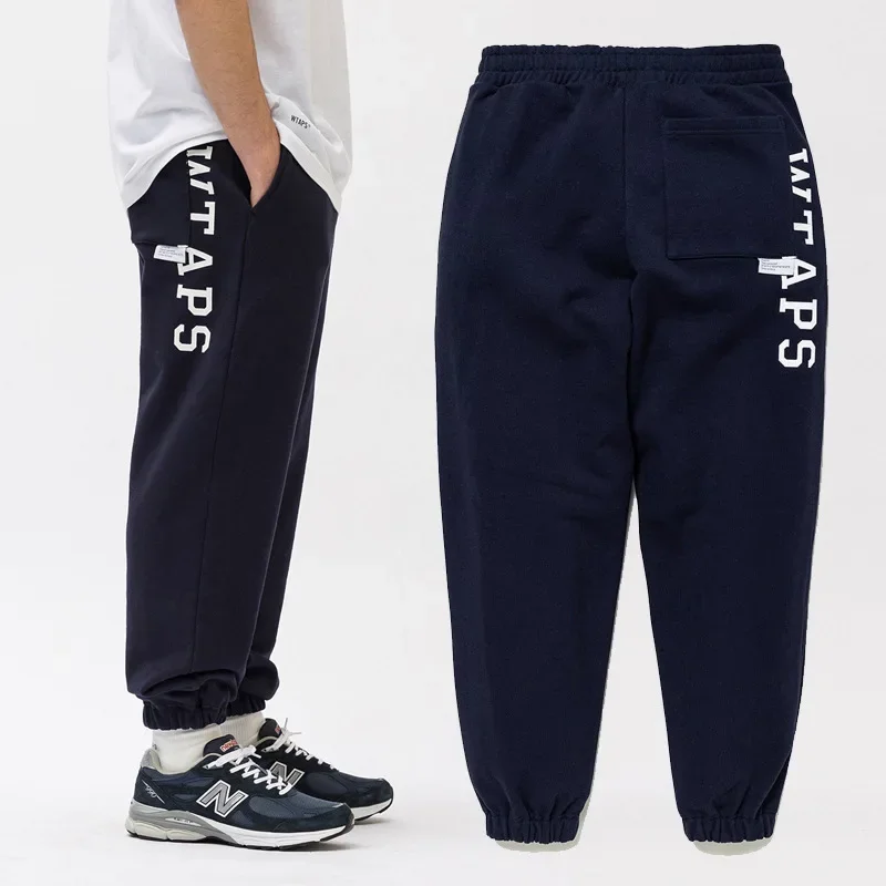 Description Picture 3 of itemNew WTAPS casual sports pants autumn winter men's loose fitting oversized knitted heavyweight leggings KZ988