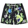 New American Trend Creative Animation Summer Sports and Leisure Brand Shorts Loose Breathable Quick-drying Mesh Basketball Pants 3