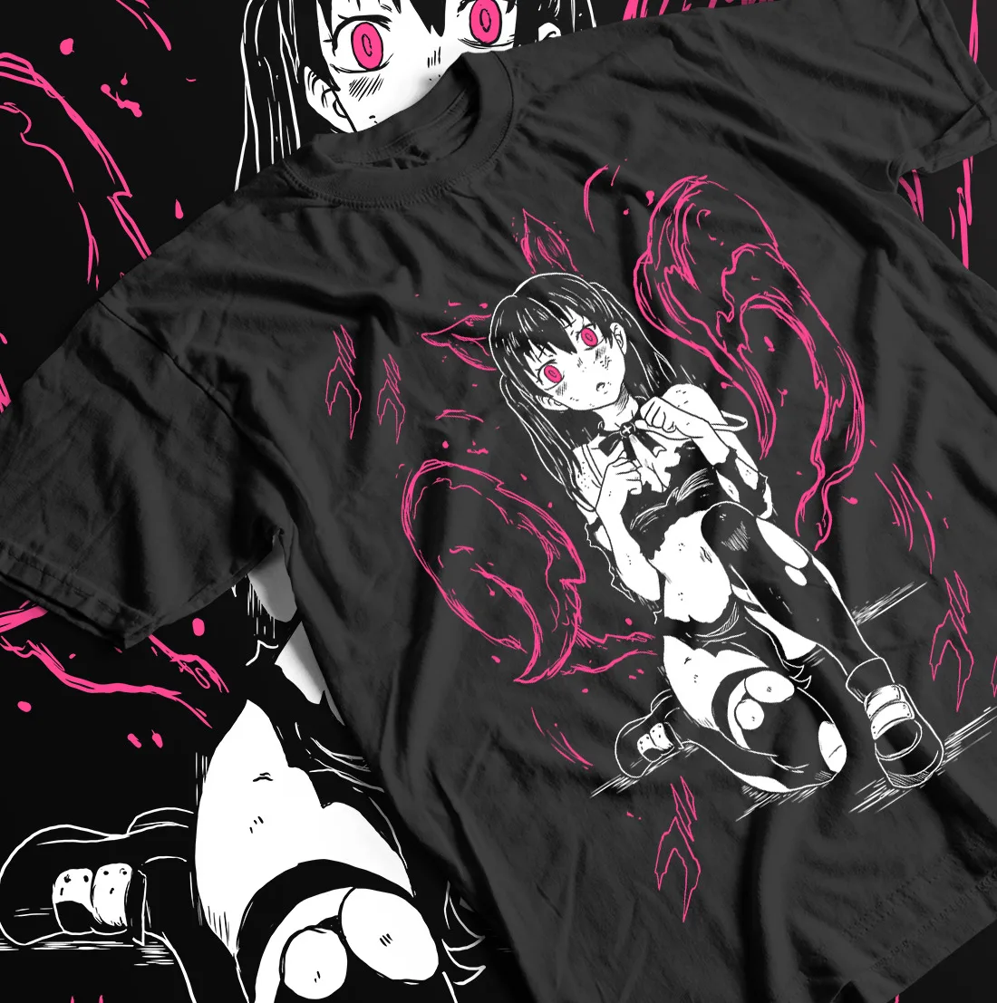 Футболка Fire Force, аниме Тамаки котацу, сшитару, Тамаки, пожарные рыбки