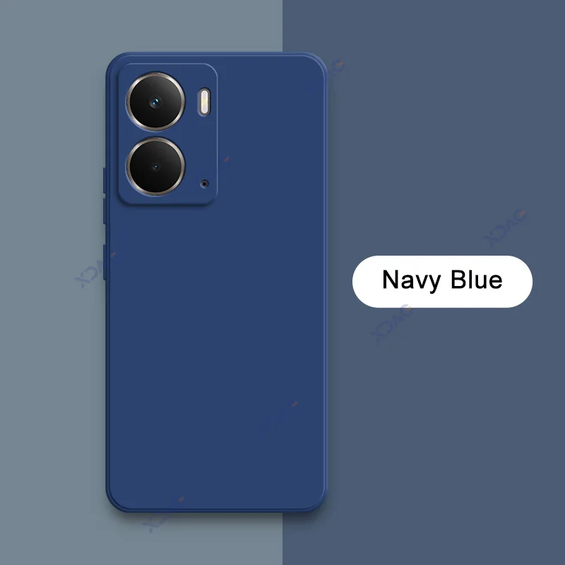 Luxury Candy Cellphone Case with Camera Protection - Soft Square Liquid Silicone Armor