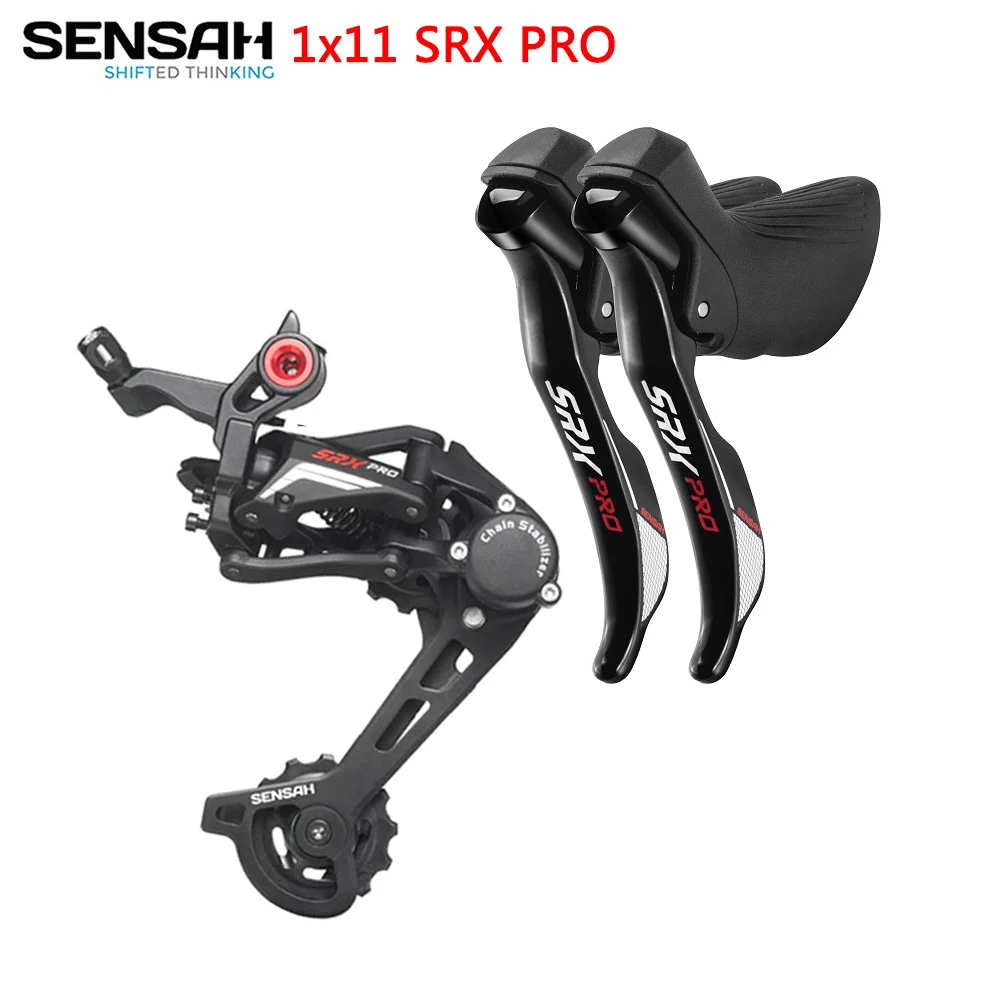 【新品】グラベルコンポ センサー(SENSAH) SRX PRO 11sセット SENSAH SRX PRO 1x11 1x12 Speed Gravel Road Bike Groupset