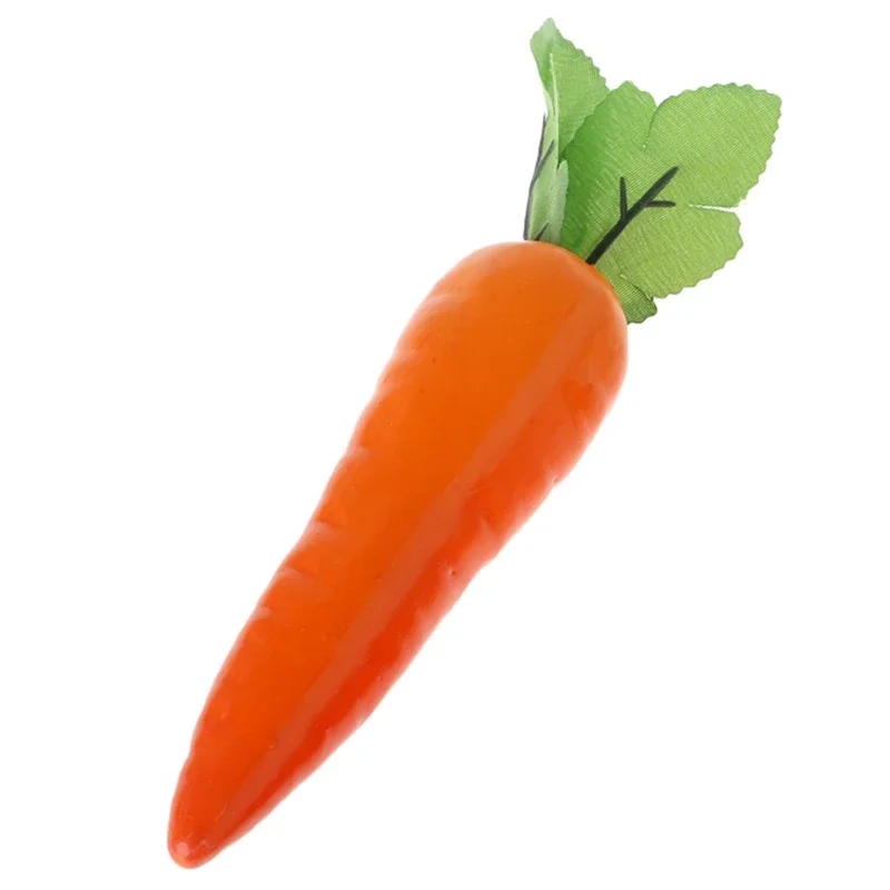 Artificial Carrot Simulation Fake Vegetable Photo Props Home Kitchen