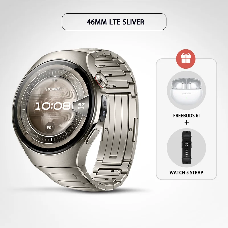 ساعة هواوي واتش 5 سلسلة 46 مم/42 مم، تقنية X-TAP م...