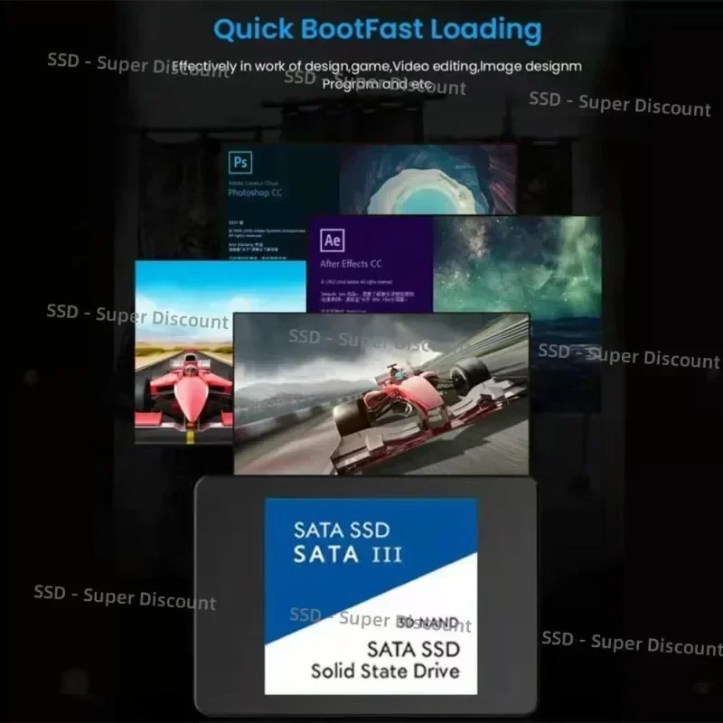2024   ָ Ʈ ̺, Ʈ ũž PC PS5 PS4  SATA III ϵ ũ, ֽ SSD, 8TB, 4TB, 2TB, 1TB, 2.5 ġ