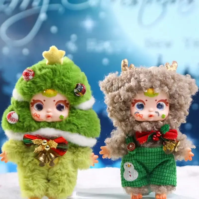 Authentic Mm Milk Candy Christmas Plush Blind Box Ornament Cute