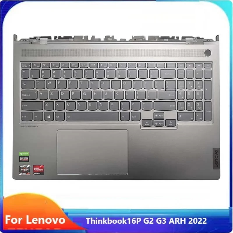 

MEIARROW Новинка/орг для Lenovo Thinkbook 16P G3 G2 ARH 2022 Подставка для рук английская клавиатура верхняя крышка сенсорная панель