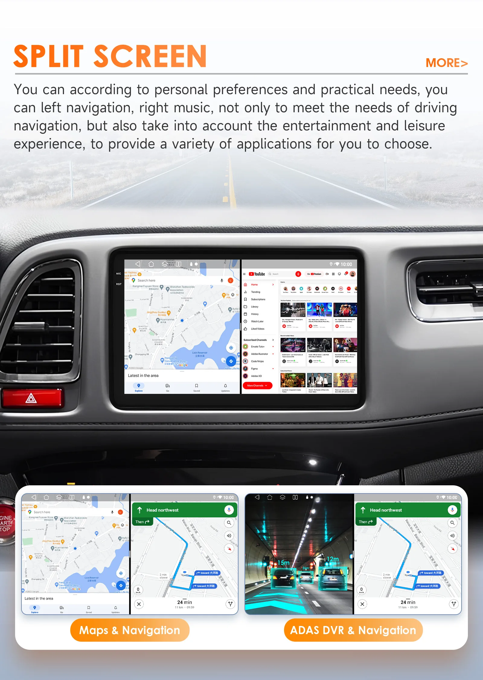 Hizpo 8Core 2Din AI Android 14 Autoradio Für Honda Vezel HR-V HRV XRV 2014-2019 Auto Multimedia GPS 4G Carplay Von Snapdragon 6115 – Detail 39