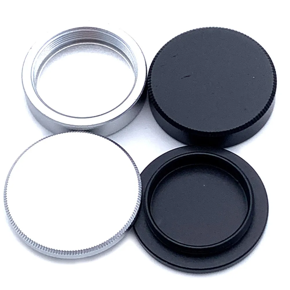 Durable Metal Rear Lens Cap and Camera Front Body Cap Protector
