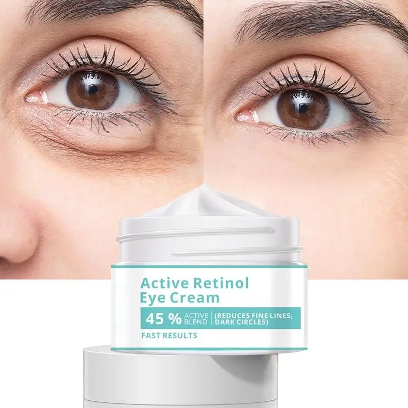 Newest Firming Eye Cream for Remove Dark Circles Eye Bags Fat Granule Anti-wrinkle Firming Reduces Appearance of Wrinkles