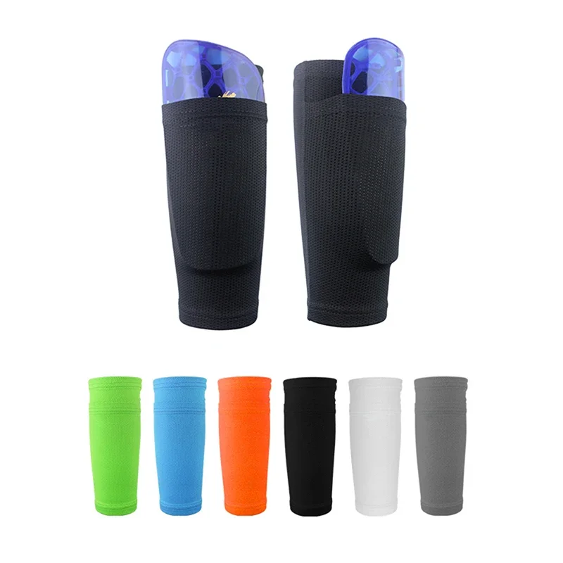 Man Football Protective Socks Soccer Guard Socks For Football Shin Pads Leg Sleeves Supporting Sock