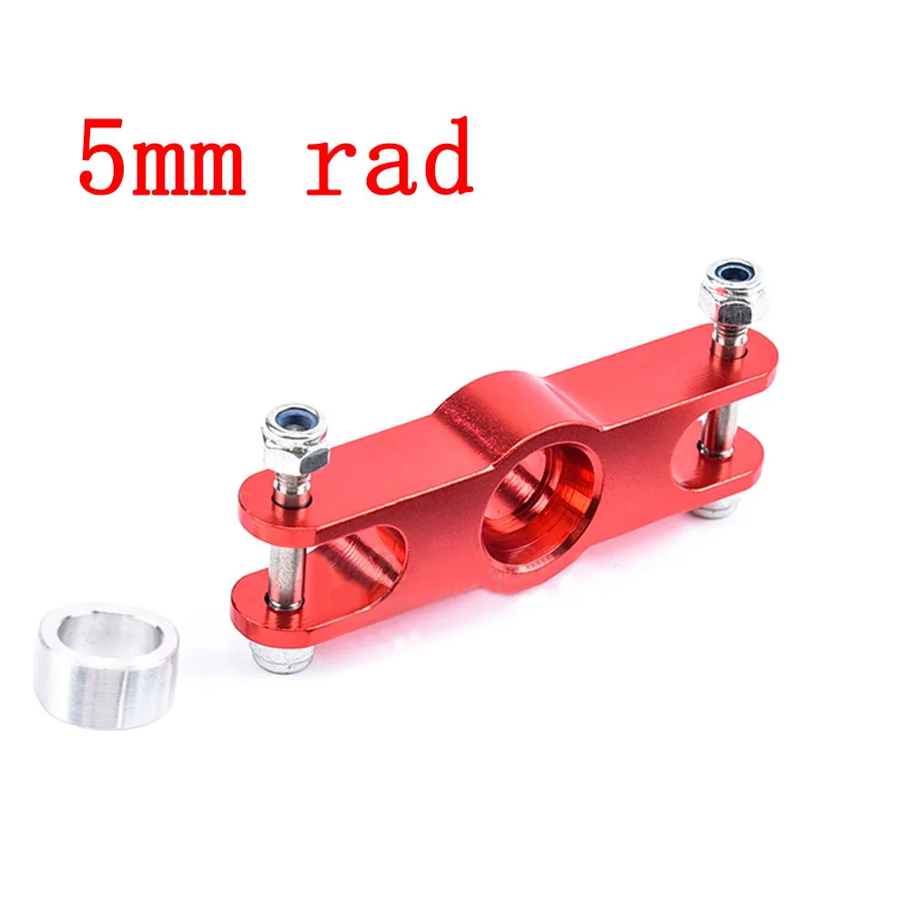 Vue d'ensemble du lot de 5 connecteurs moteur RC rouges, parfait pour remplacer les connecteurs d'un bateau RC.