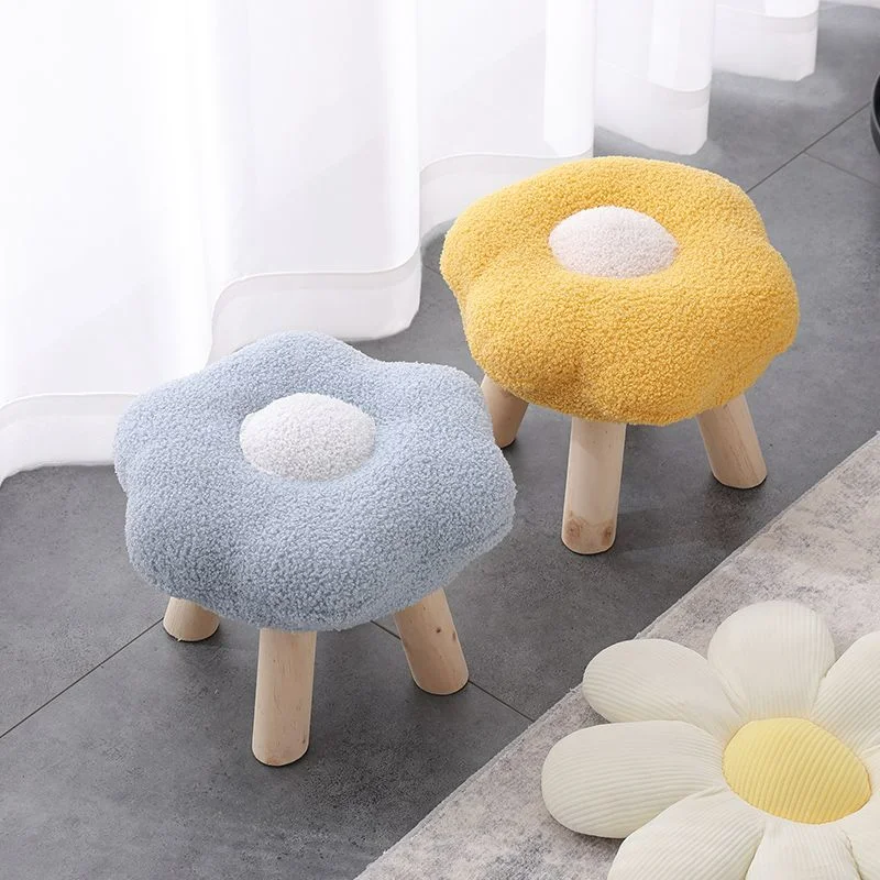 Small Sofa Cushion Foot Stool Household Doorstep Shoe Changing Stools  Living Room Coffee Table Ottomans Creative Low Small Bench - AliExpress