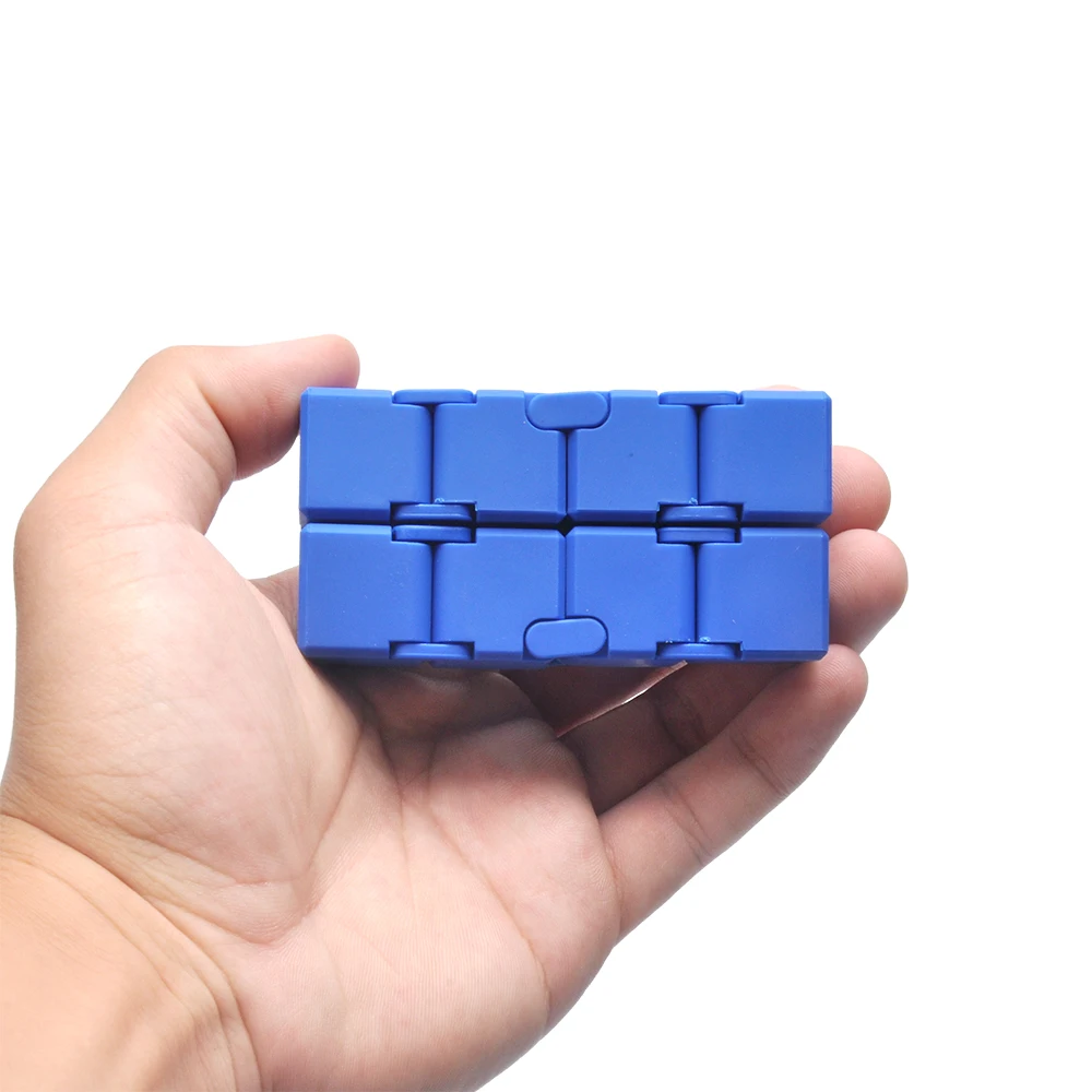 

Aluminum Alloy Magic Cube Office Puzzle Stress Relief Toy Educational Decompresses Autism Toys Children Adults Birthday Gift