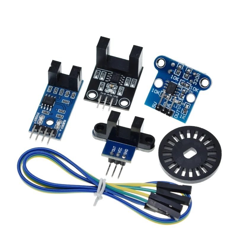 Photoelektrisches Strahlgeschwindigkeitssensormodul 3,3 V-5 V Schlitz-Optokoppler Tacho-Generator-Zähler für Arduino/51/AVR/PIC Diy Kit – Detail 13