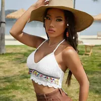 Fashion Sleeveless Female Crochet Camisole 5