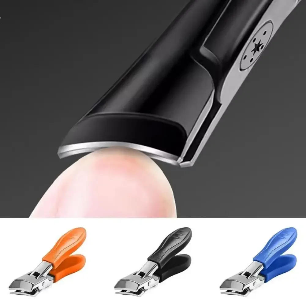 Professional Anti-Splash Slant Edge Nail Clipper Eagle Beak Stainless Steel Oblique Toe Nail Trimmers Trim Nails Nail Clipper