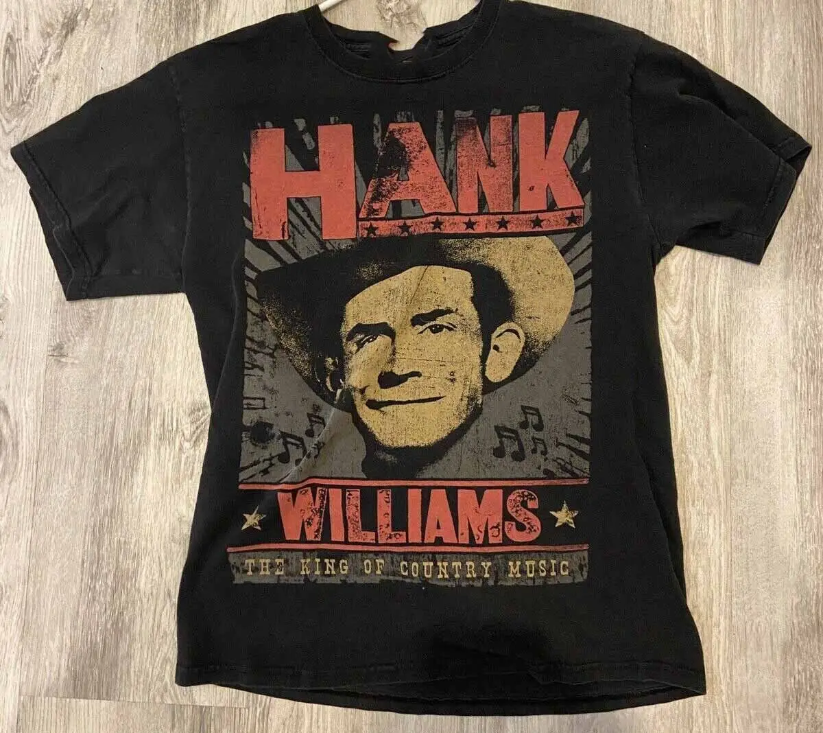 The King Of Country Music Hank Williams Shirt Black Classic Unisex S-5Xl Ut349