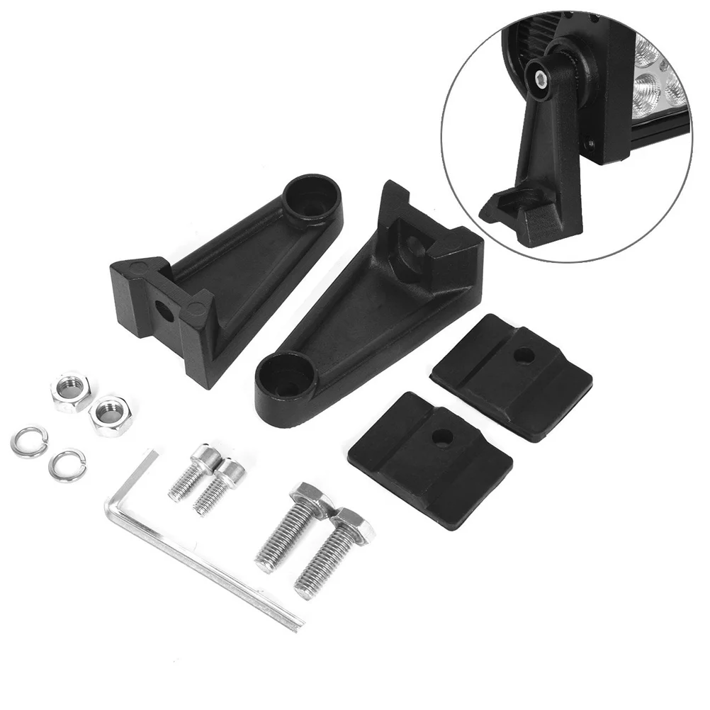 Light Bar Bracket Rubber Universal Mounting Bracket Bar For Vehicle