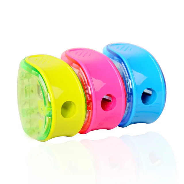 Deli Pencil Sharpener Single Hole Mini Sharpeners for Kids School Supplies Stationery Pencil Cutting Machine Pencil Sharpener 5