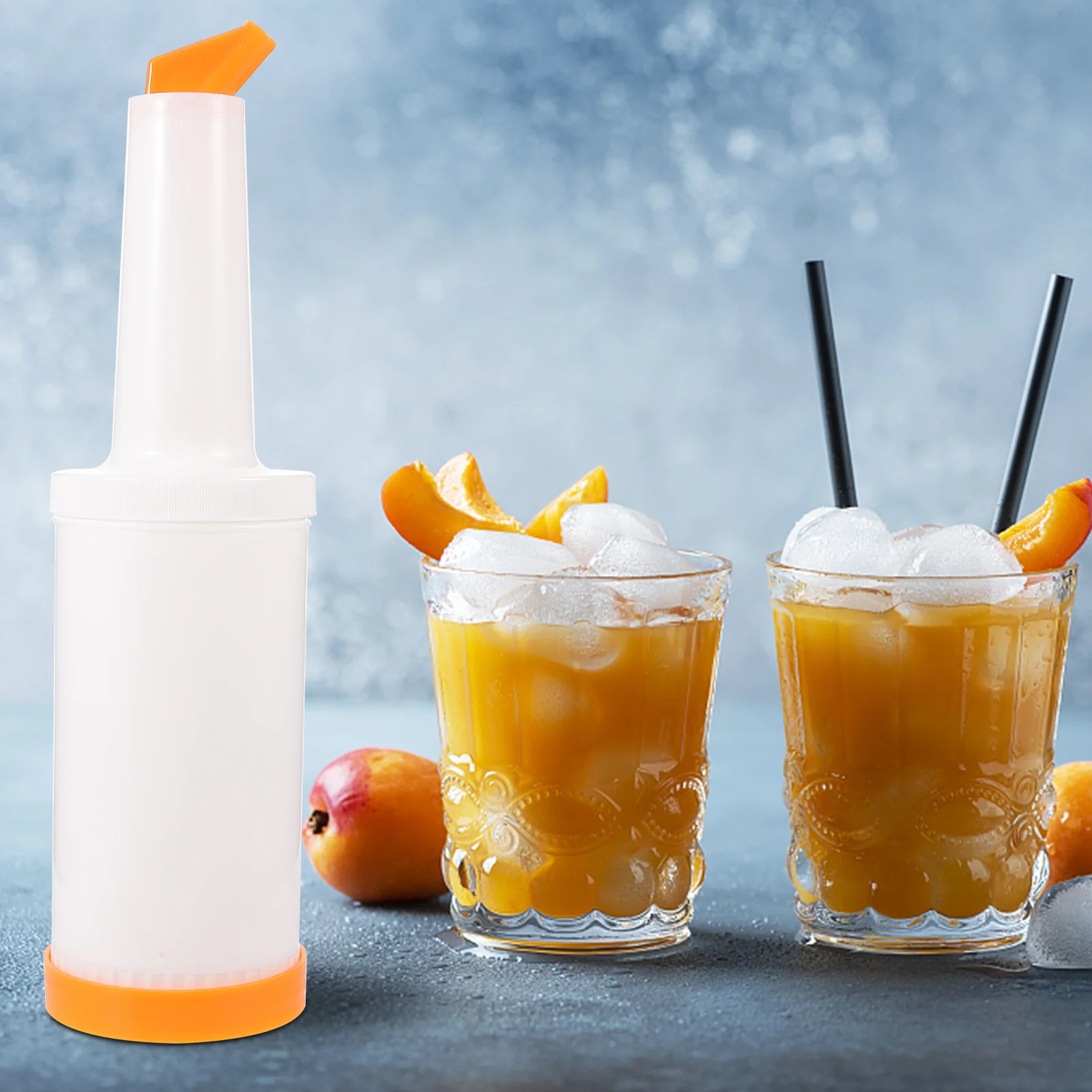 

Fruit Juice Bar Pour Bottles Plastic Juice Jug Bartender Juice Bottle Cocktail Bar Shaker Plastic Juice Bottle