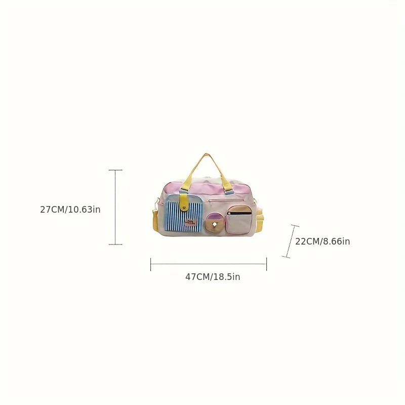 Lightweight Women Gym Yoga Duffel Bag
