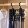 Adjustable Tie Organizer Independent Storage High Capacity Deformable Drying Rack Tie Organizer Vertical Seamless One Thing 1