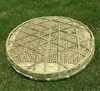 hand made bamboo basket drain weave sieve fruit tray groceries baskets round Unbreakable natural gift basket storage gift basket 3