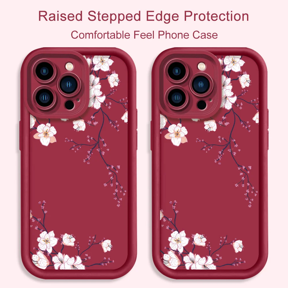 Cover morbida con motivo floreale primaverile per Huawei Honor 600 400 300 200 90 70 Pro Lite Ultra Smart 4G 5G - immagine 6
