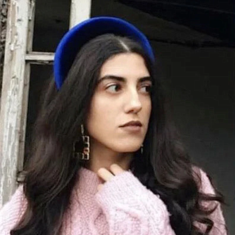 1pc frauen Mode Haar Hoops Einfache Feste Farbe Temperament Stirnband für Kleiden Spiel Gesicht Waschen Täglichen Verschleiß Haar zubehör – Detail 3